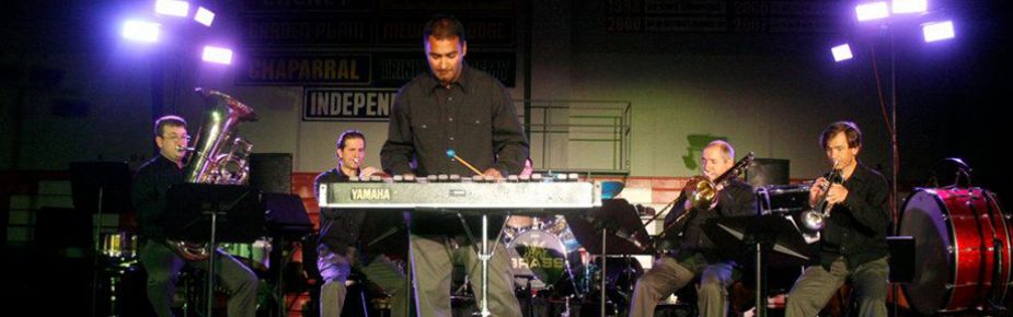 Performing Root Beer Rag xylo solo w/Dallas Brass